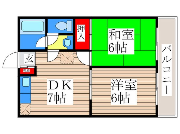 ワコ－レエレガンス青梅の物件間取画像